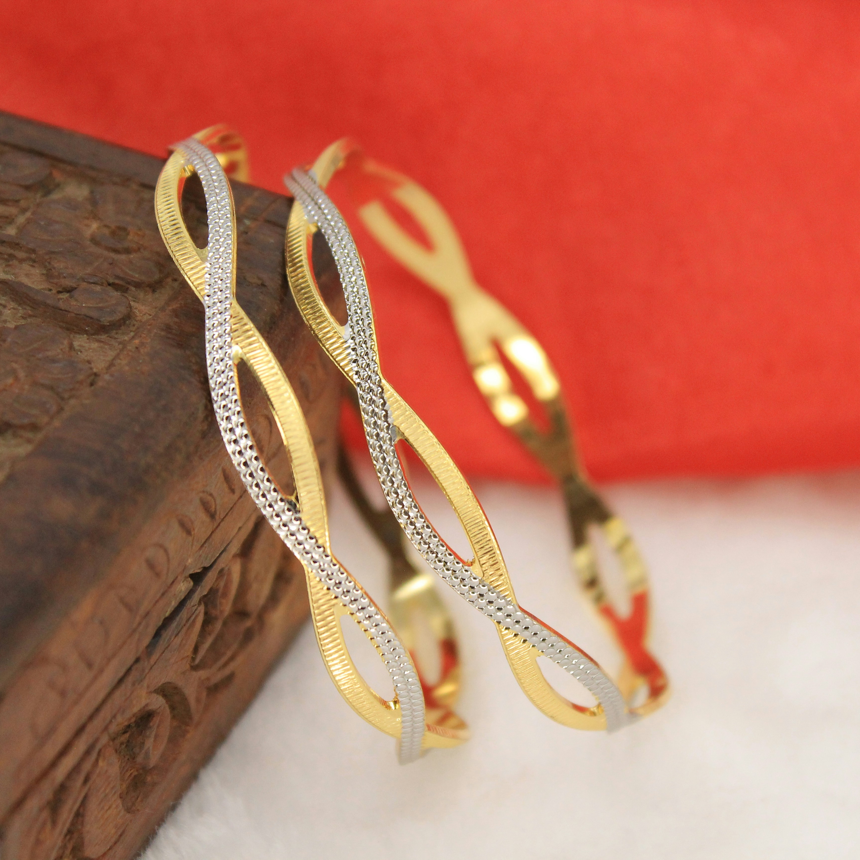 Diamond Studded Bangles